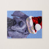 Chiot de great dane dans le puzzle de casquette de (Horizontal)