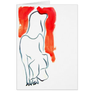 Chiot descendant un escalier