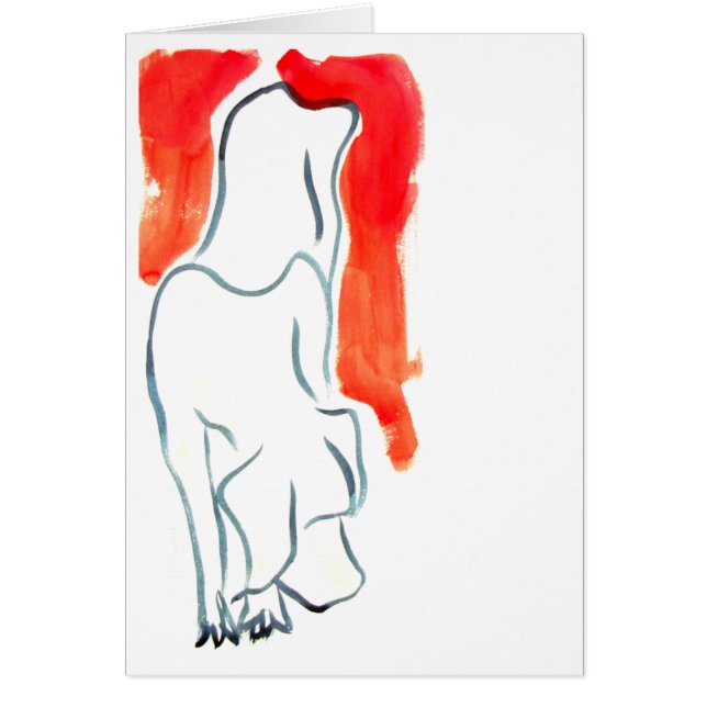 Chiot descendant un escalier (Devant)