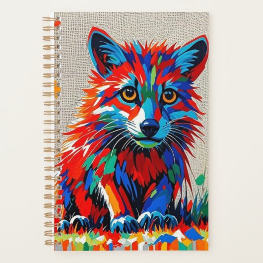 Chiot Expressif dessin animal abstrait (Devant)