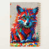 Chiot Expressif dessin animal abstrait (Dos)