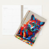 Chiot Expressif dessin animal abstrait (Devant avec enveloppe)
