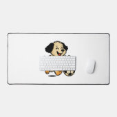 Chiot jouant au football (Clavier et souris)
