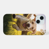 Chiot Labrador Heureux qui Court (Verso Horizontal)