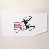 chiot mignon (Serviette de bain)