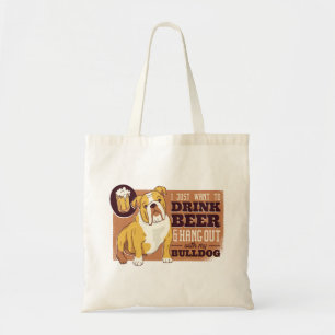 Chiot Mignon Sac Cabas Maman Bouledogue Anglais