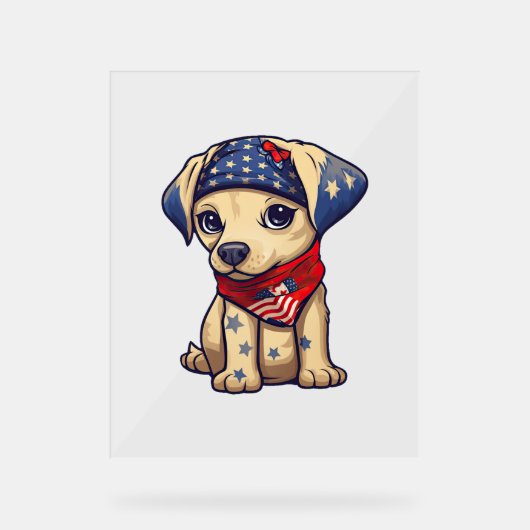 Chiot patriotique - Style 12 (Recto)