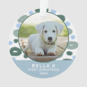 Chiot`s 1er Noël Coloré Motif photo (devant)