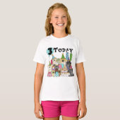 Chiots 3e anniversaire Bash Tshirts et cadeaux (Devant entier)