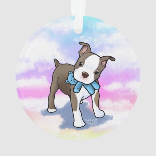 Chiots Boston Terrier (dos)