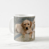 Chiots de tasse de maman de labrador retriever (Devant gauche)