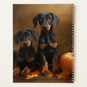 Chiots Dobermann Délice d'Automne Citrouille (Dos)