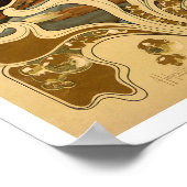 Chiozza e Turchi Italiaans zeeplabel Poster (Hoek)