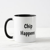 Chip Arrive à la Mug de café (Gauche)