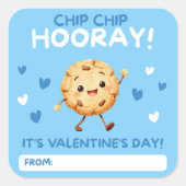 Chip, Chip, Hooray! Valentine Cookie Stickers (Devant)