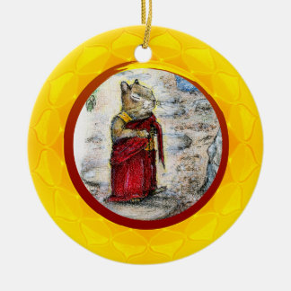 CHIP DE MONK KERAMISCH ORNAMENT
