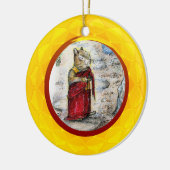 CHIP DE MONK KERAMISCH ORNAMENT (Links)