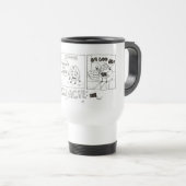 Chip de pomme de terre Drôle Cartoon Voyage Mug (Devant droit)