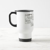 Chip de pomme de terre Drôle Cartoon Voyage Mug (Gauche)
