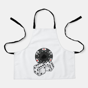 Chip & Dice voor Poker Schort