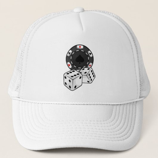 Chip & Dice voor Poker Trucker Pet (Voorkant)