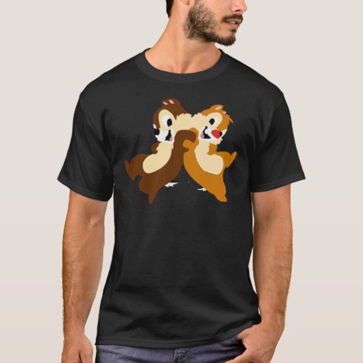Chip en Dale Classic T-Shirt (Voorkant)