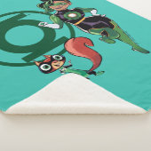 Chip & Green Lantern Sherpa Deken (3/4)
