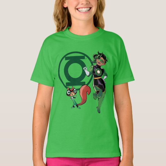 Chip & Green Lantern T-shirt (Voorkant)
