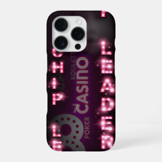 Chip Leader casinolichten iPhone 16 Pro Hoesje
