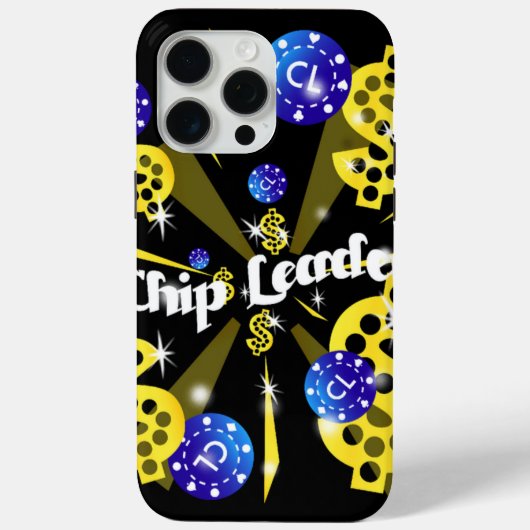 Chip Leader dollarteken Case-Mate iPhone Case (Achterkant)