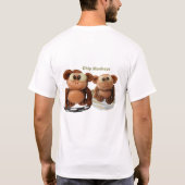 Chip Monkeys Funny T Shirt (Achterkant)