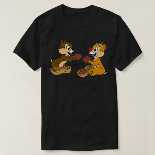 Chip n Dale peanut T-shirt (Design voorkant)