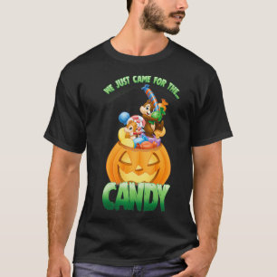 Chip n Dale Rescue Rangers Halloween Pumpkin Snoep T-shirt