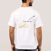 Chip op schouder t-shirt (Achterkant)