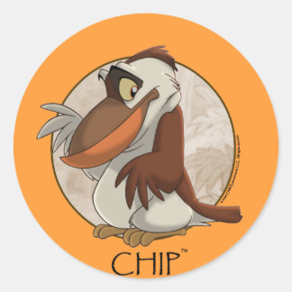 CHIP-sticker Ronde Sticker