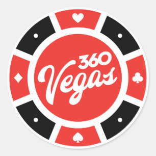 Chip Throwback Logo Ronde Sticker