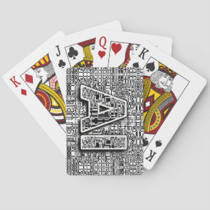 chip voor kunstmatige intelligentie pokerkaarten