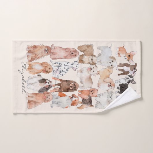 Chipies adorables (Serviette à main)