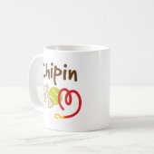 Chipin Hondenras Ma Gift Koffiemok (Voorkant links)
