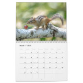 Chipmunk 2026 kalender (Mar 2026)