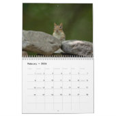 Chipmunk 2026 kalender (Feb 2026)