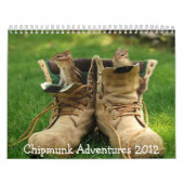 Chipmunk Adventures 2012 Calendar Kalender (Hoes)