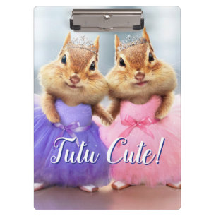 Chipmunk Ballerina Duo Klembord
