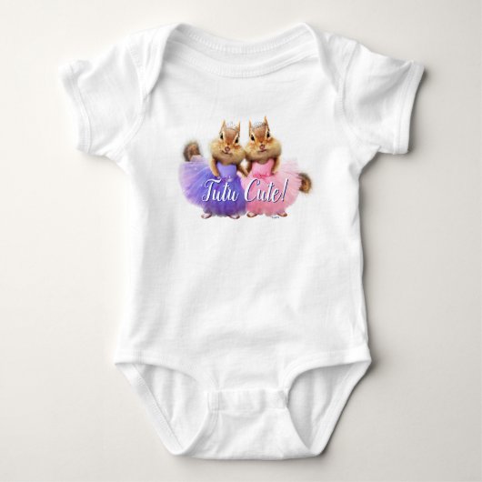 Chipmunk Ballerina Duo Romper (Voorkant)