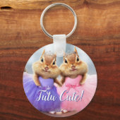 Chipmunk Ballerina Duo Sleutelhanger (Voorkant)