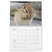 Chipmunk Calendar Kalender (Mar 2027)