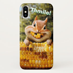 Chipmunk Eating Corn iPhone X Hoesje