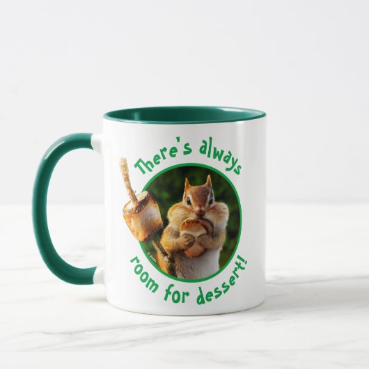 Chipmunk Eating Marshmallow Mok (Links)