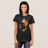 Chipmunk Eating Nuts  Nuts  For Kids T-shirt (Voorkant volledig)