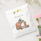 Chipmunk Eekhoorn Dank u gunstzak Bedankzakje (Gezegeld)